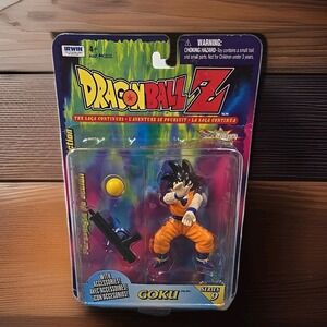 Dragon Ball Z Saga Continues Goku Series 9 Figure‎ Irwin Toy 1999 Damaged Card
